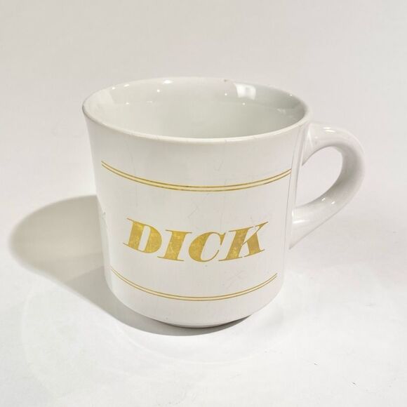 Vintage “dick” enemy gift mug - Picture 1 of 4